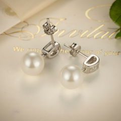 Shell Pearl Earrings, Elegant Jewellery Accessory