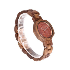 Women's Quartz Wooden Watch