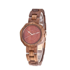 Women's Quartz Wooden Watch