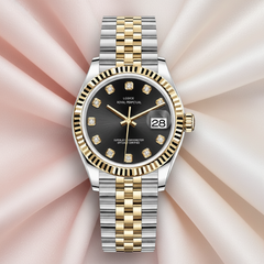 Retro Fashion Women's Watch Golden Black 100*120*50(1mm)