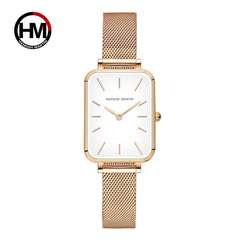Japanese Movement Vintage Square Waterproof Women's Watch
