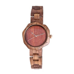 Women's Quartz Wooden Watch Walnut