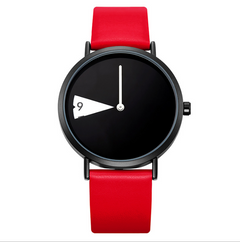 Shengke Fashion Quartz Waterproof Women's Watch Red
