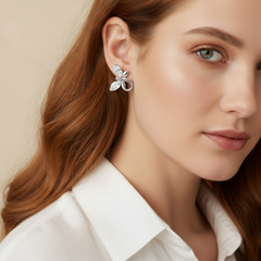 Swarovski Crystal Butterfly Earrings