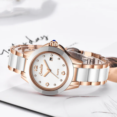 Women's Rose Gold Watch