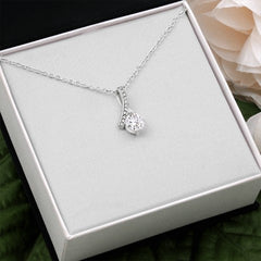 To My Beautiful Daughter - Alluring Beauty Necklace