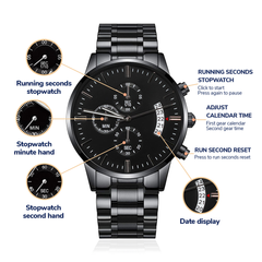 Iron Sharpens Iron (Proverbs 27:17) – Men's Watch