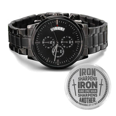 Iron Sharpens Iron (Proverbs 27:17) – Men's Watch