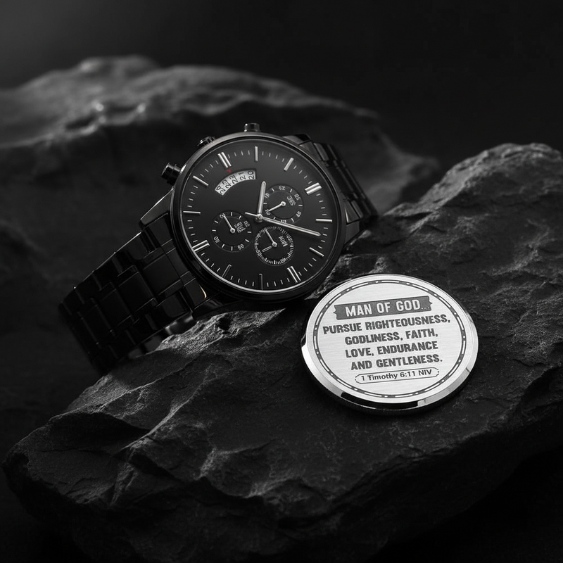 Man of God (1 Timothy 6:11) – Men's Watch
