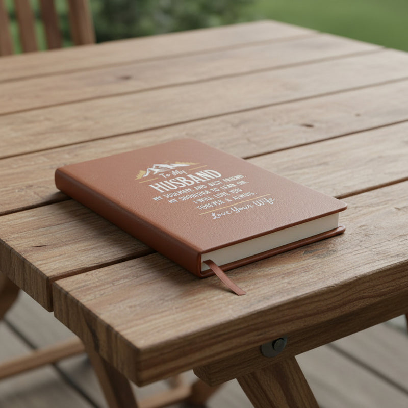 My Soulmate and Best Friend - Leather Journal