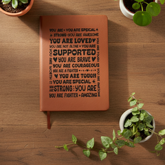 You Are a Fighter – Leather Journal
