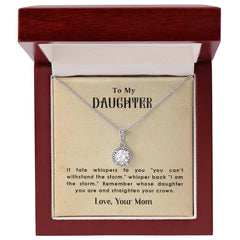 Straighten Your Crown - Eternal Hope Necklace Luxury Box w LED