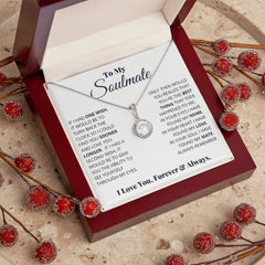 To My Soulmate - Eternal Hope Necklace Luxury Box w LED