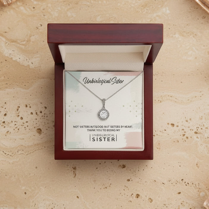 Unbiological Sister - Eternal Hope Necklace Luxury Box w LED