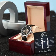 All That You Do - Openwork Watch Luxury Box w LED