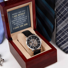 I See Myself In You - Openwork Watch Luxury Box w LED