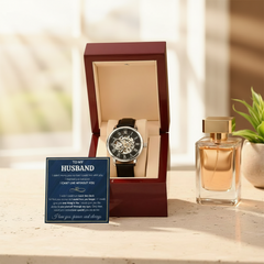 To My Husband Eyes – Openwork Watch