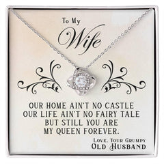 My Queen Forever - Love Knot Necklace