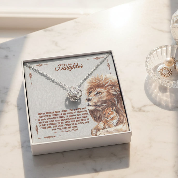 Never Forget - Love Knot Necklace