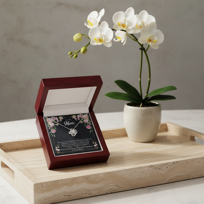 Forever Grateful - Love Knot Necklace