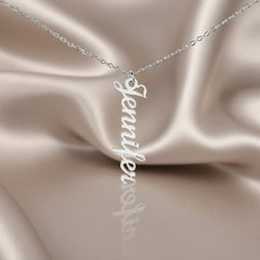 Classic Vertical Name Necklace