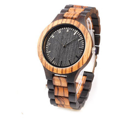 Zebra Wood Watch default
