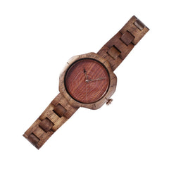 Women's Quartz Wooden Watch