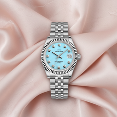 Retro Fashion Women's Watch Sky Blue 100*120*50(1mm)