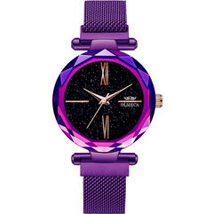 Women's Waterproof Quartz Starry Fashion Watch A