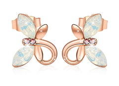 Swarovski Crystal Butterfly Earrings