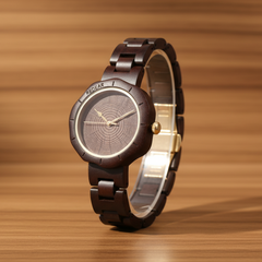 Women's Quartz Wooden Watch