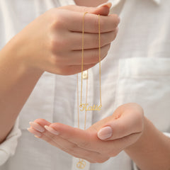Classic Style Name Necklace