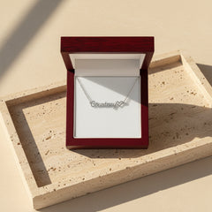 Classic Heart Style Name Necklace