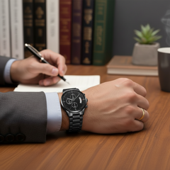To My Husband Your Last Everything (Charcoal Black) – Men's Watch