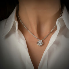 To My Last Everything - Love Knot Necklace